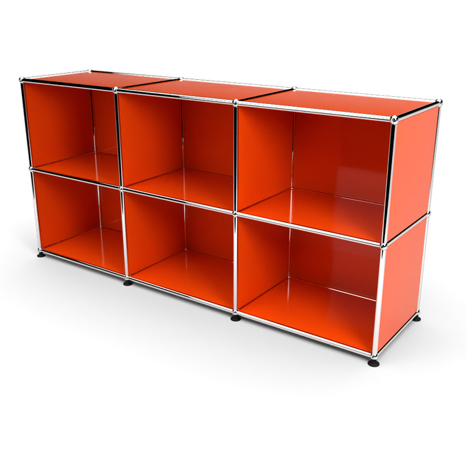 Sideboard 50 2x3 offen, Orange
