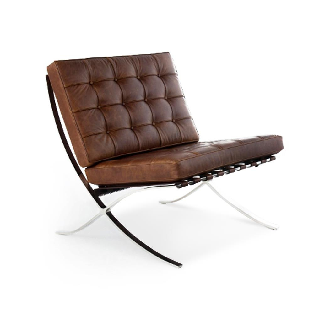 Le fauteuil Barcelona Chair de Mies van der Rohe, 517,00