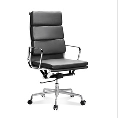 Silky Smooth Chair 19 - Hoher Office Stuhl mit weichem...