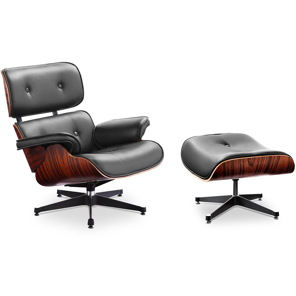 Charles and Ray Eames Eames Lounge Chair with Ottoman, 799,00