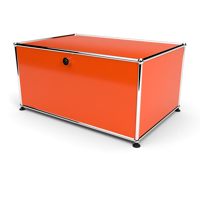 Druckercontainer 75 1x1 mit 1 Tr, Orange