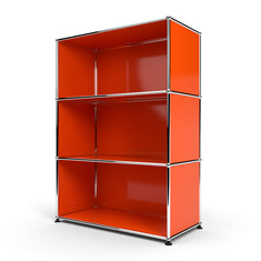 Highboard 3x1 offen, Orange