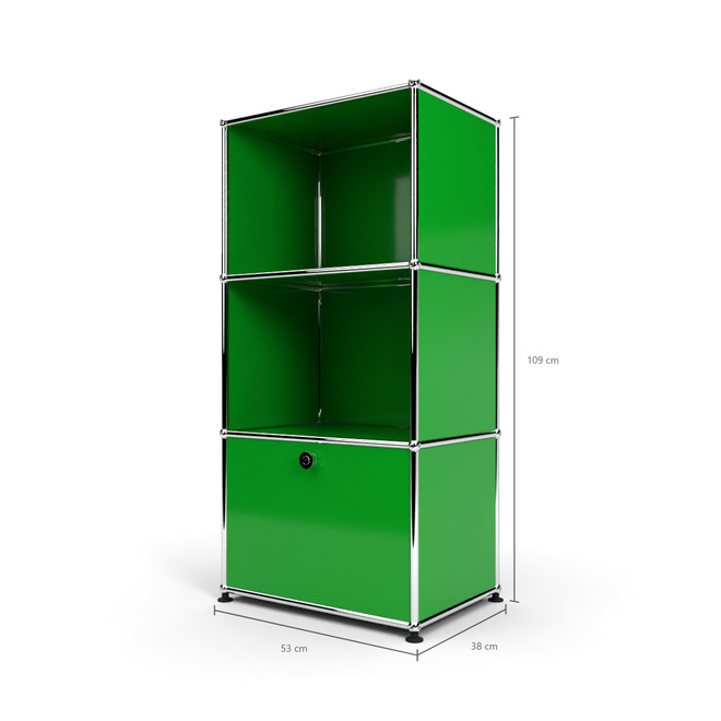 Highboard 50 3x1 mit 1 Tr, Grn