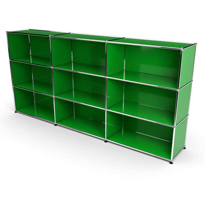 Highboard 3x3 offen, Grn