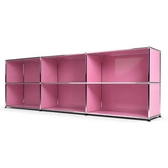 Sideboard 2x3 offen, Rosa