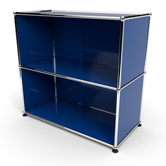 Sideboard 2x1 offen, Enzianblau